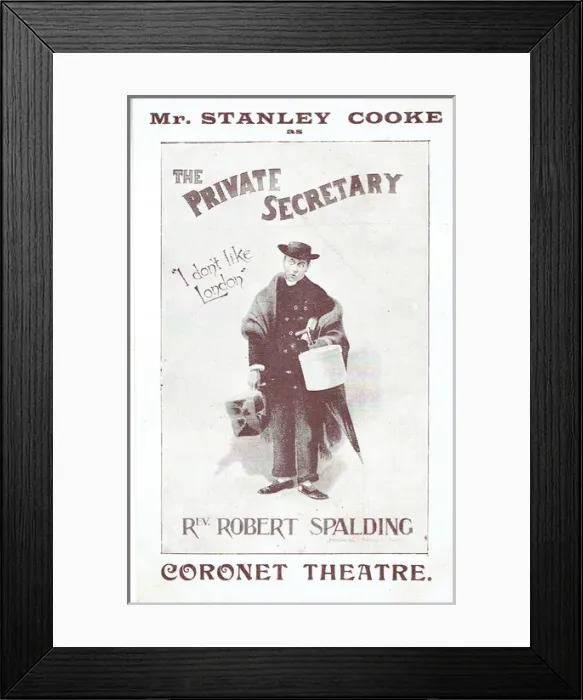 Framed Print : The Private Secretary by Charles Hawtrey Framed Print : The Private Secretary by Charles Hawtrey