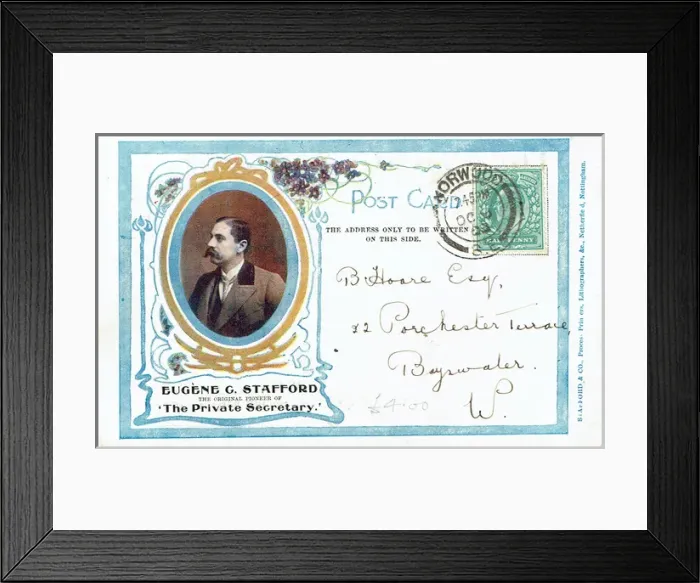 Framed Print : The Private Secretary by Charles Hawtrey Framed Print : The Private Secretary by Charles Hawtrey