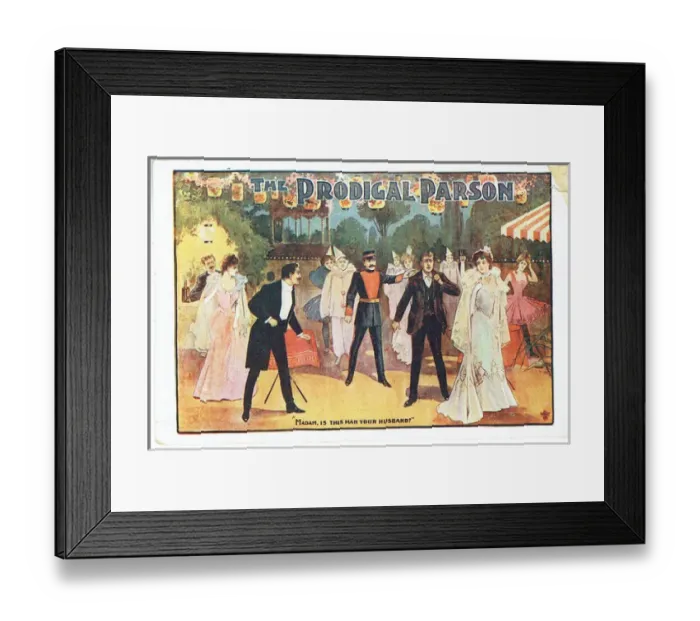 Framed Print : The Prodigal Parson by Fred Cunnnghame and C A Clarke Framed Print : The Prodigal Parson by Fred Cunnnghame and C A Clarke
