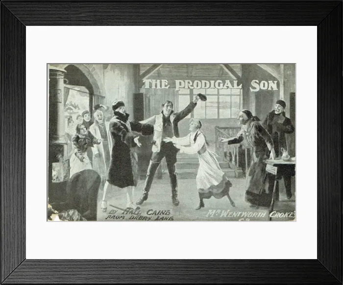 Framed Print : The Prodigal Son by Hall Caine Framed Print : The Prodigal Son by Hall Caine