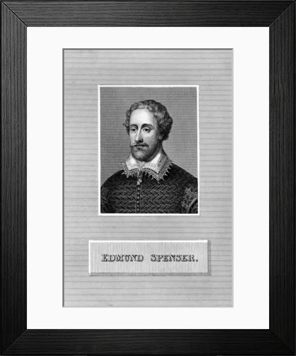 Framed Print : Edmund Spenser Framed Print : Edmund Spenser