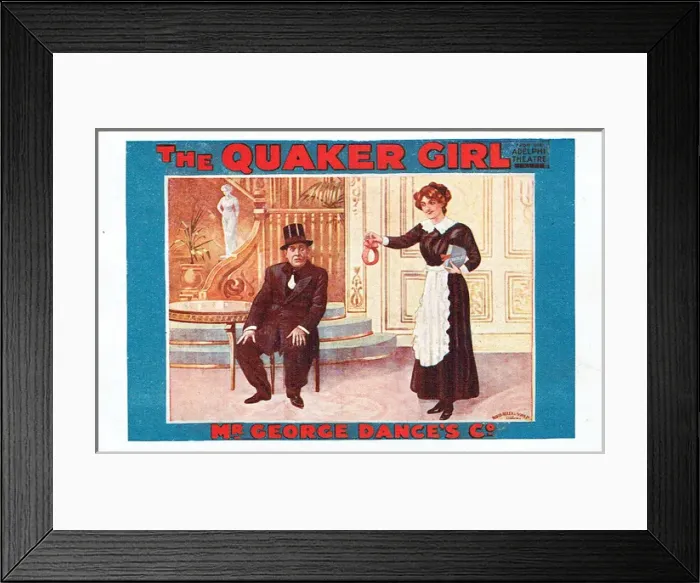 Framed Print : The Quaker Girl by James T Tanner Framed Print : The Quaker Girl by James T Tanner