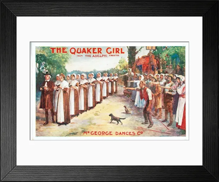 Framed Print : The Quaker Girl by James T Tanner Framed Print : The Quaker Girl by James T Tanner