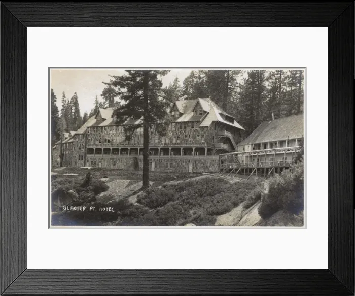 Framed Print : Glacier Point Hotel, Yosemite National Park, USA Framed Print : Glacier Point Hotel, Yosemite National Park, USA
