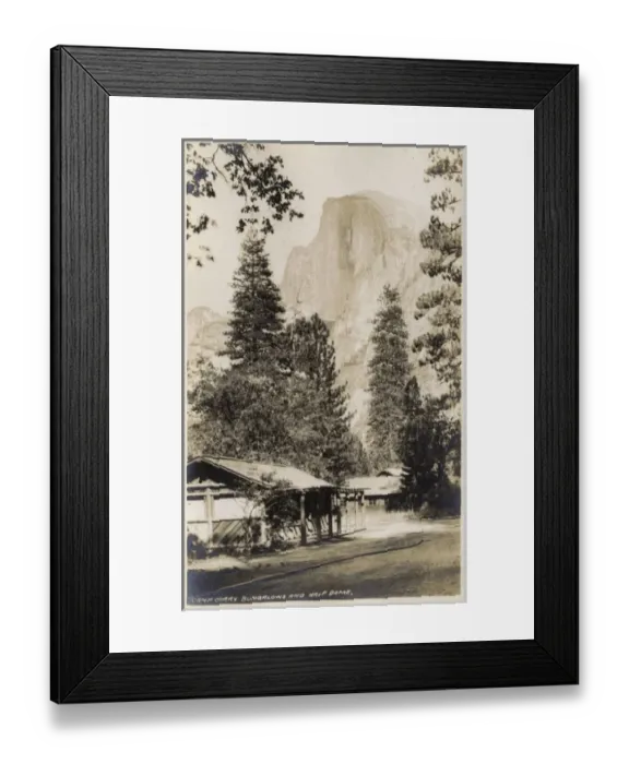 Framed Print : Camp Curry, Yosemite National Park, USA Framed Print : Camp Curry, Yosemite National Park, USA