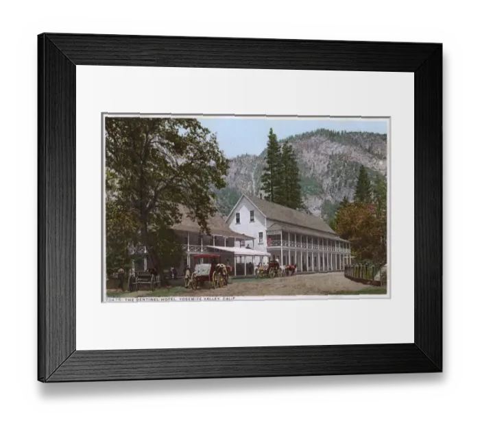 Framed Print : Sentinel Hotel, Yosemite National Park, USA Framed Print : Sentinel Hotel, Yosemite National Park, USA