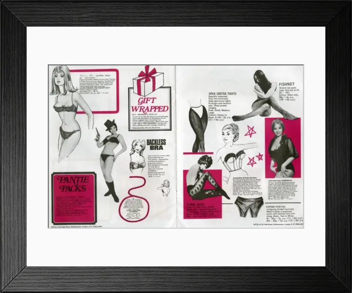 Framed Print : Estelle Lingerie Glamour Wear Framed Print : Estelle Lingerie Glamour Wear