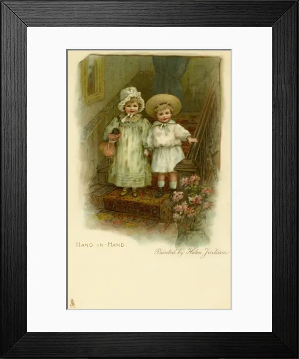 Framed Print : Hand-in-hand Framed Print : Hand-in-hand