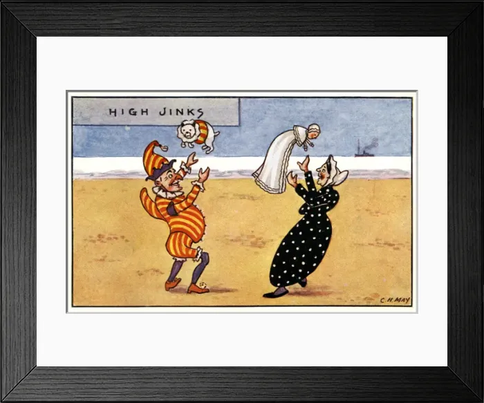 Framed Print : Punch & Judy Framed Print : Punch & Judy