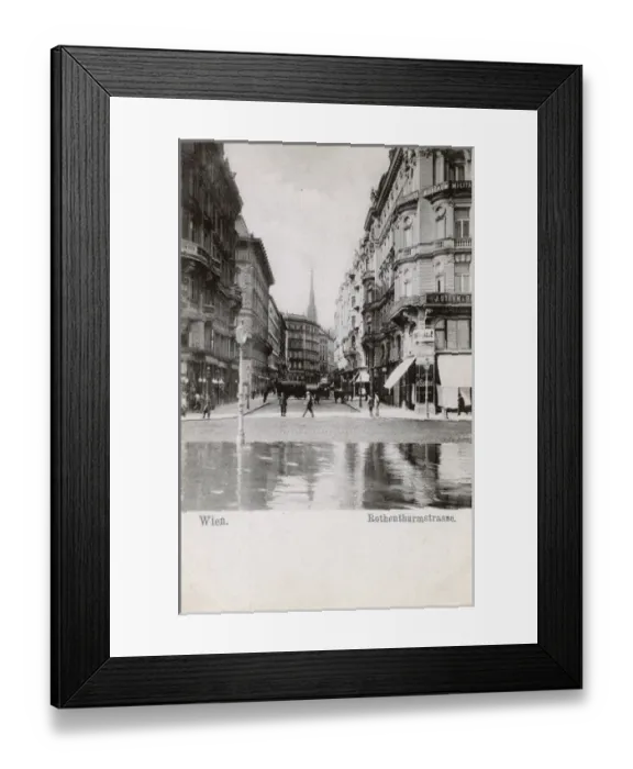Framed Print : Rothenthurmstrasse, Vienna, Austria Framed Print : Rothenthurmstrasse, Vienna, Austria
