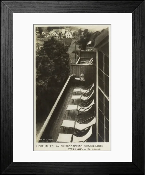 Framed Print : Hotel Gesselbauer, Steinhaus am Semmering, Austria Framed Print : Hotel Gesselbauer, Steinhaus am Semmering, Austria