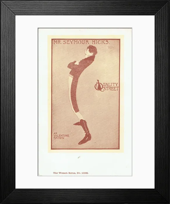 Framed Print : Quality Street by J M Barrie