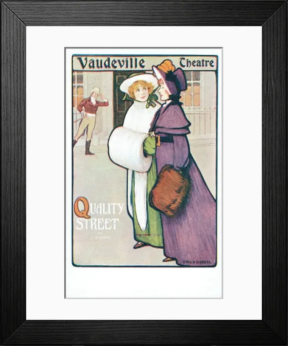 Framed Print : Quality Street by J M Barrie Framed Print : Quality Street by J M Barrie