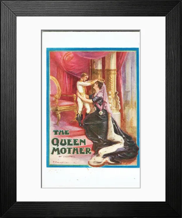 Framed Print : The Queen Mother by J A Campbell Framed Print : The Queen Mother by J A Campbell
