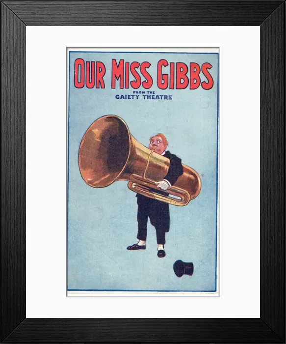 Framed Print : Our Miss Gibbs by Adrian Ross Framed Print : Our Miss Gibbs by Adrian Ross