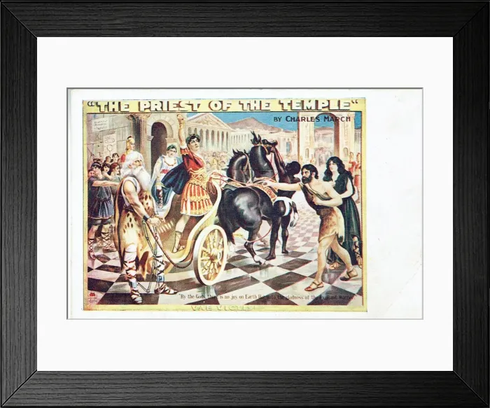 Framed Print : The Priest of the Temple by Charles March Framed Print : The Priest of the Temple by Charles March
