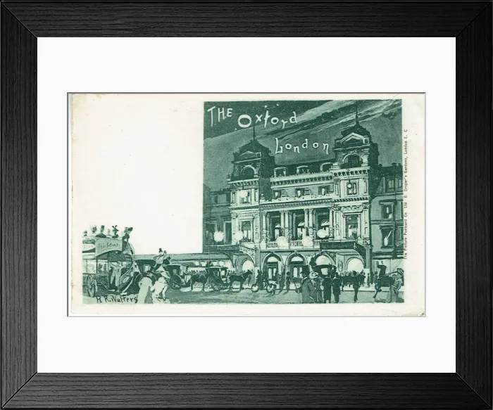 Framed Print : Oxford Theatre, London Framed Print : Oxford Theatre, London