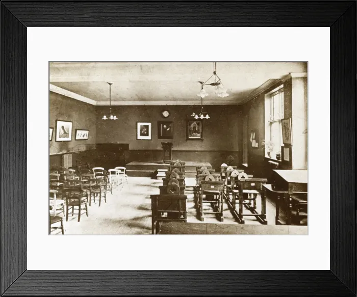 Framed Print : Church of England High School, Baker Street, London Framed Print : Church of England High School, Baker Street, London