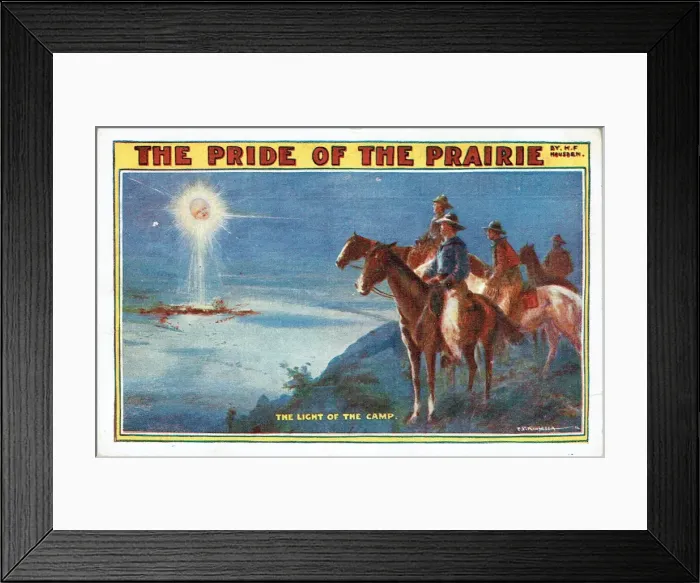 Framed Print : The Pride of the Prairie by H F Housden Framed Print : The Pride of the Prairie by H F Housden