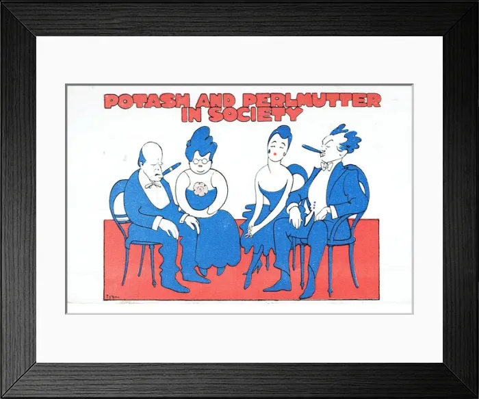 Framed Print : Potash & Perlmutter in Society Montagu Glass & R C Megrue Framed Print : Potash & Perlmutter in Society Montagu Glass & R C Megrue