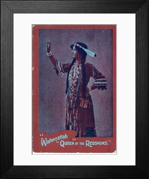 Framed Print : Queen of the Redskins by Emma Litchfield Framed Print : Queen of the Redskins by Emma Litchfield
