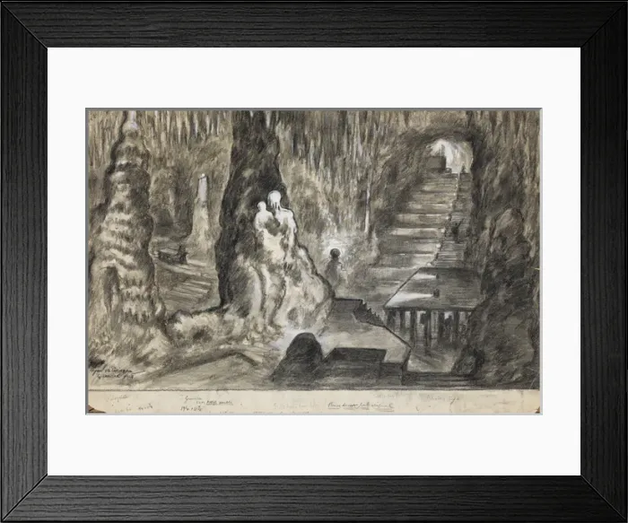 Framed Print : Site of a Wartime Hospital - St. Michaels Cave, Gibraltar Framed Print : Site of a Wartime Hospital - St. Michaels Cave, Gibraltar