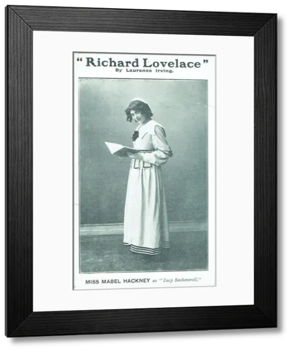Framed Print : Richard Lovelace by Laurence Irving Framed Print : Richard Lovelace by Laurence Irving