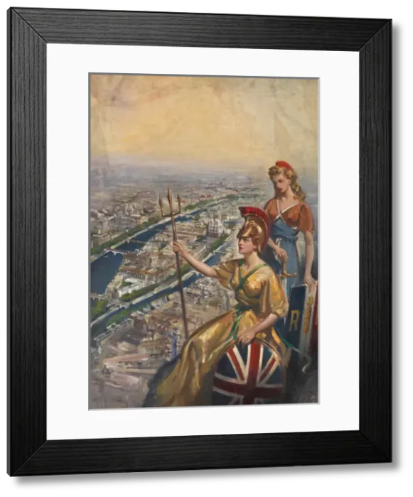 Framed Print : Royal visit to France in 1938 Framed Print : Royal visit to France in 1938