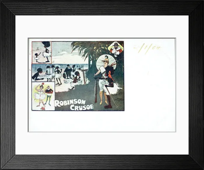 Framed Print : Robinson Crusoe Framed Print : Robinson Crusoe