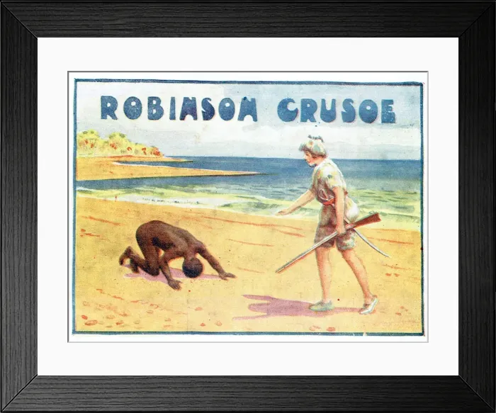 Framed Print : Robinson Crusoe Framed Print : Robinson Crusoe
