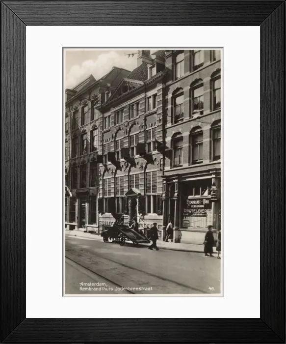 Framed Print : Rembrandt House and Bar, Amsterdam, Netherlands Framed Print : Rembrandt House and Bar, Amsterdam, Netherlands