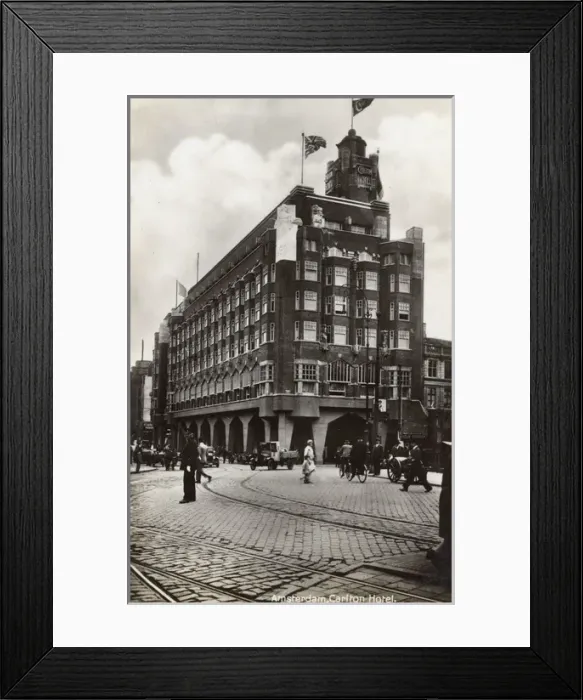 Framed Print : Carlton Hotel, Amsterdam, Netherlands Framed Print : Carlton Hotel, Amsterdam, Netherlands