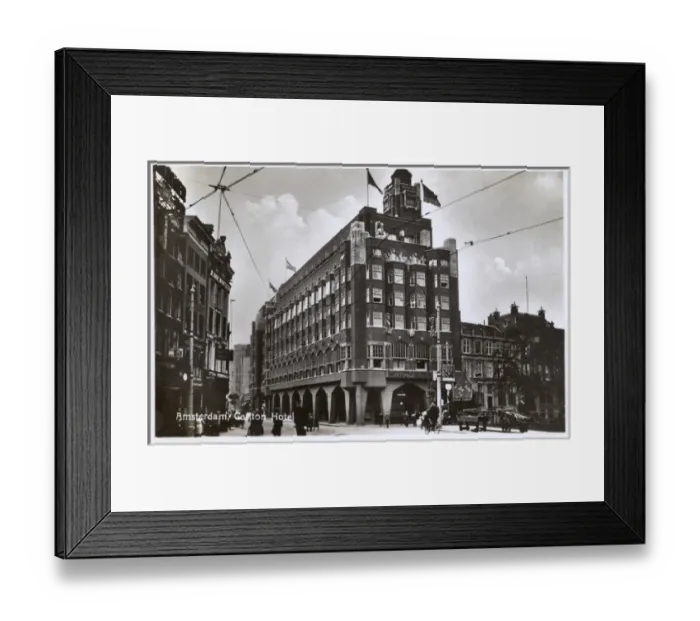 Framed Print : Carlton Hotel and Restaurant, Amsterdam, Netherlands Framed Print : Carlton Hotel and Restaurant, Amsterdam, Netherlands