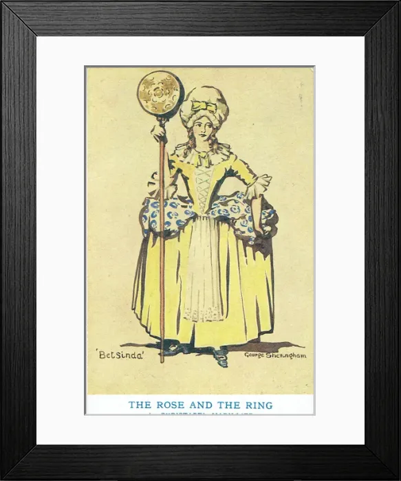Framed Print : The Rose and the Ring by Christine Marillier Framed Print : The Rose and the Ring by Christine Marillier