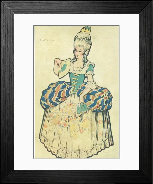 Framed Print : The Rose and the Ring by Christine Marillier Framed Print : The Rose and the Ring by Christine Marillier