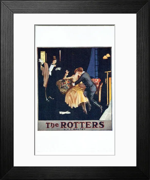 Framed Print : The Rotters by H F Maltby Framed Print : The Rotters by H F Maltby
