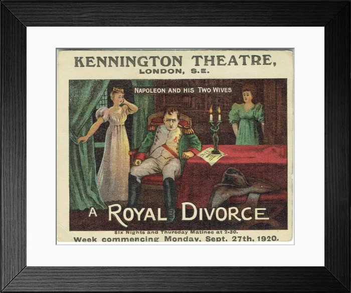 Framed Print : Royal Divorce by W G Wills Framed Print : Royal Divorce by W G Wills