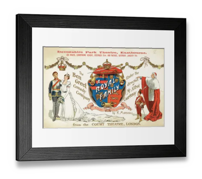 Framed Print : A Royal Family by Robert Marshall Framed Print : A Royal Family by Robert Marshall