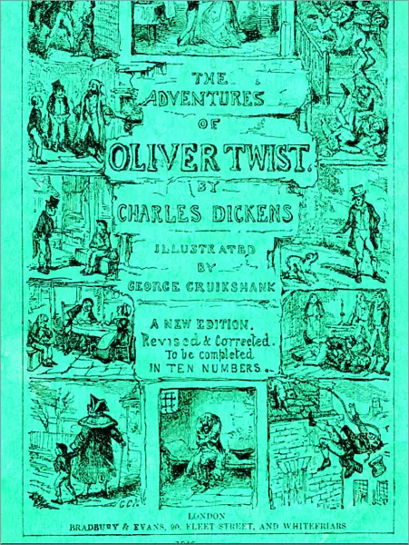 Wrapper design, Oliver Twist by Charles Dickens