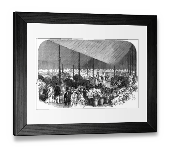 Framed Print : Royal Botanic Society exhibition, Regents Park, London Framed Print : Royal Botanic Society exhibition, Regents Park, London