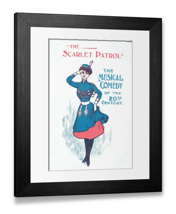 Framed Print : The Scarlet Patrol by Owen Trevine and St J Hamond Framed Print : The Scarlet Patrol by Owen Trevine and St J Hamond