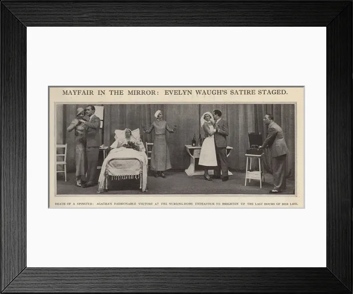 Framed Print : Production of Vile Bodies at the Vaudeville Theatre, London Framed Print : Production of Vile Bodies at the Vaudeville Theatre, London