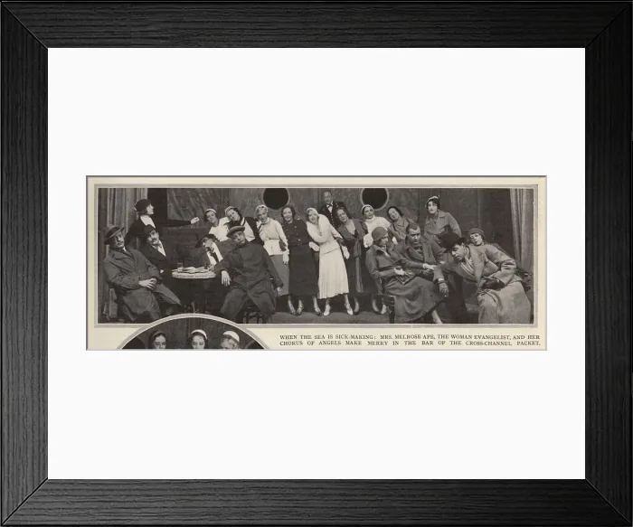 Framed Print : Production of Vile Bodies at the Vaudeville Theatre, London Framed Print : Production of Vile Bodies at the Vaudeville Theatre, London