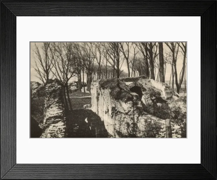 Framed Print : Ruins in Sluis, Netherlands Framed Print : Ruins in Sluis, Netherlands