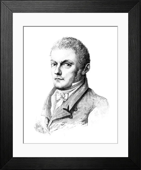 Framed Print : Johann Kaspar Spurzheim Framed Print : Johann Kaspar Spurzheim