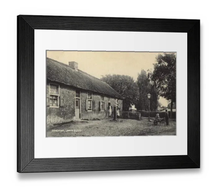 Framed Print : Cottages at Laren (Gooi), North Holland, Netherlands Framed Print : Cottages at Laren (Gooi), North Holland, Netherlands