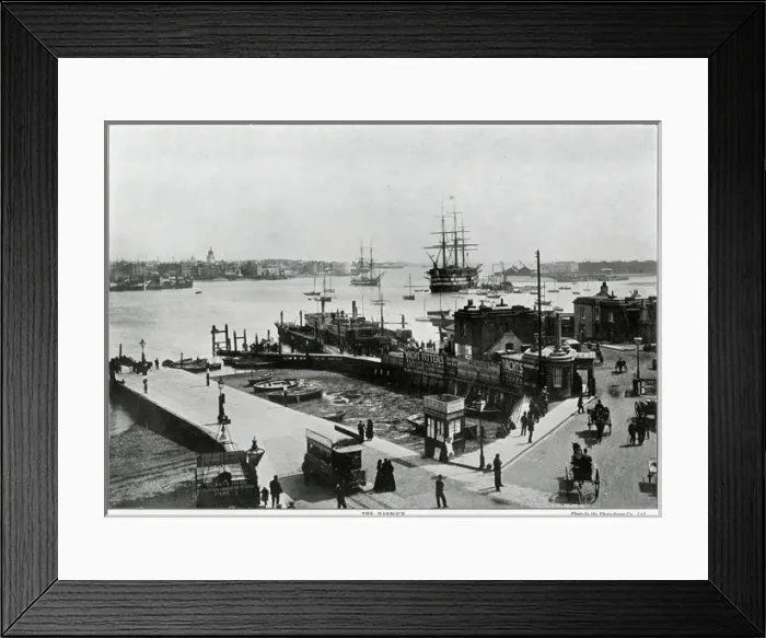 Framed Print : Portsmouth harbour Framed Print : Portsmouth harbour