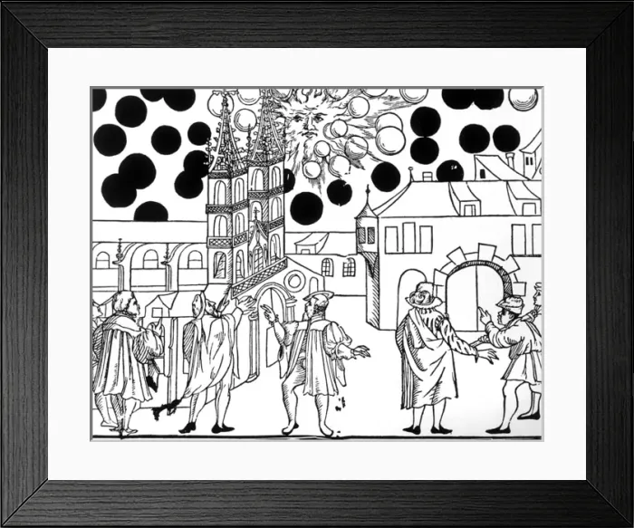 Framed Print : Phenomena at Basel Framed Print : Phenomena at Basel