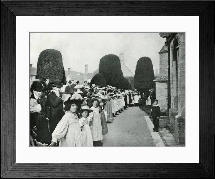 Framed Print : Painswick Clipping Framed Print : Painswick Clipping