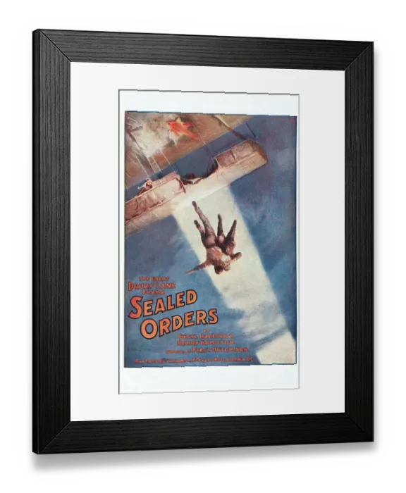 Framed Print : Sealed Orders by Cecil Raleigh and Henry Hamilton Framed Print : Sealed Orders by Cecil Raleigh and Henry Hamilton